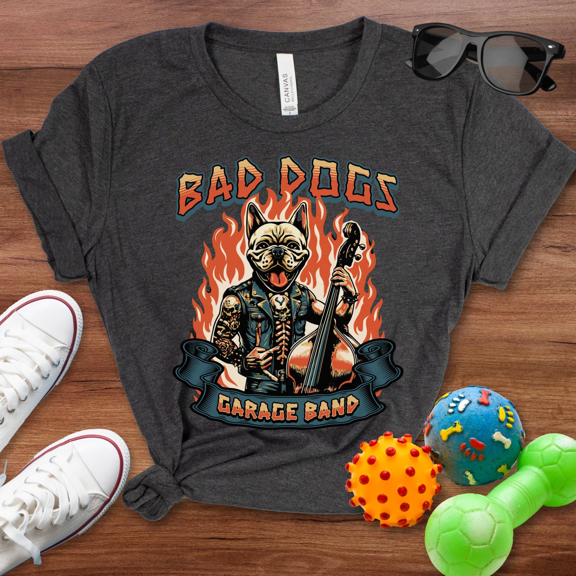 Bad Dogs Garage Band Shirt - The Pawsitive Initiative