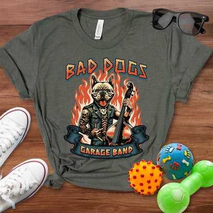 Bad Dogs Garage Band Shirt - The Pawsitive Initiative