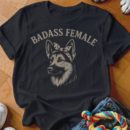 Badass Female Shirt - The Pawsitive Initiative