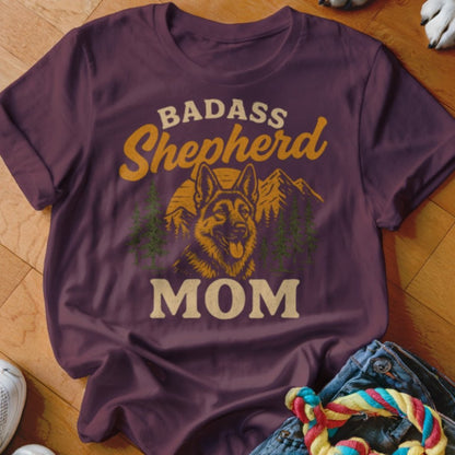 Badass Shepherd Mom Shirt - The Pawsitive Initiative