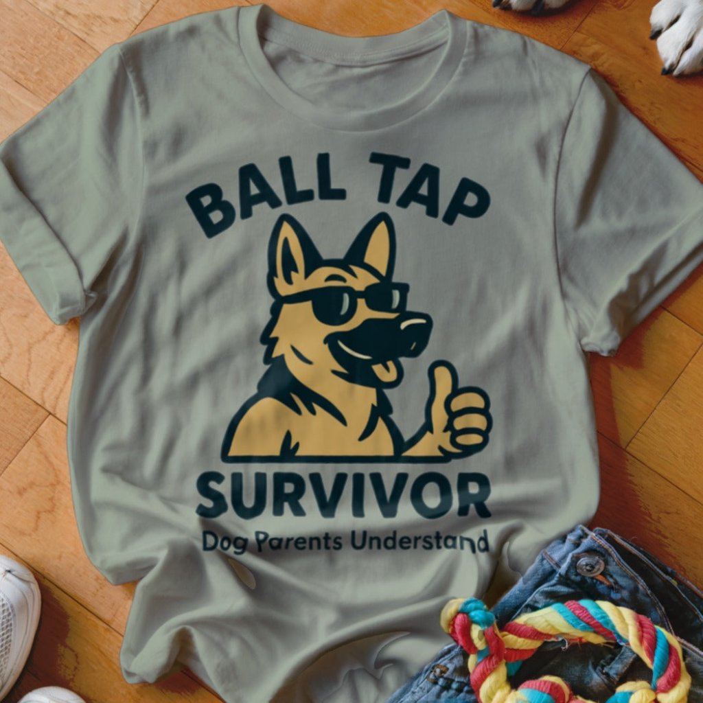 Ball Tap Survivor Shirt - The Pawsitive Initiative