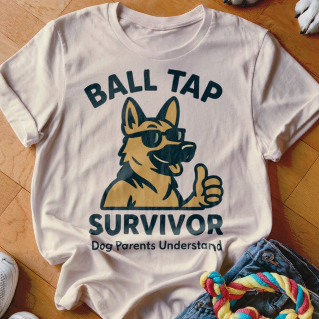 Ball Tap Survivor Shirt - The Pawsitive Initiative