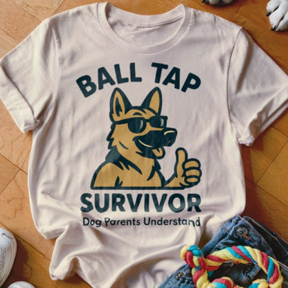 Ball Tap Survivor Shirt - The Pawsitive Initiative