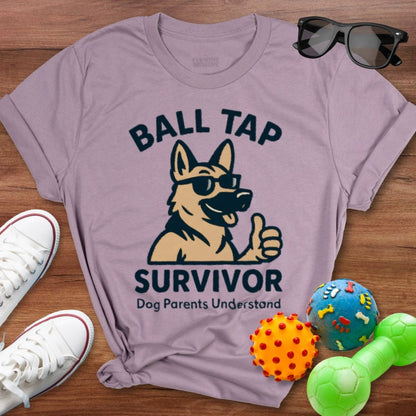 Ball Tap Survivor Shirt - The Pawsitive Initiative
