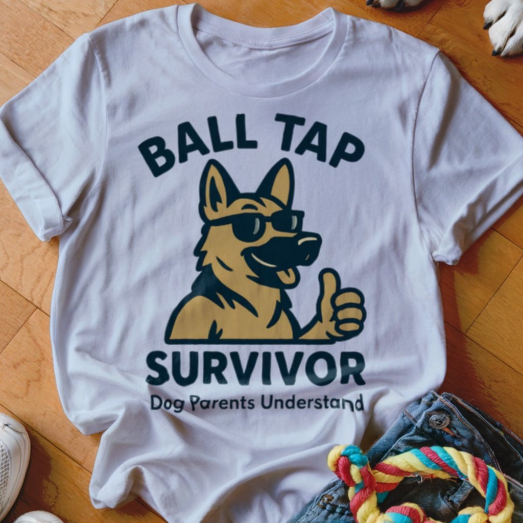 Ball Tap Survivor Shirt - The Pawsitive Initiative