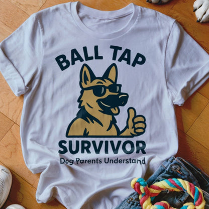 Ball Tap Survivor Shirt - The Pawsitive Initiative