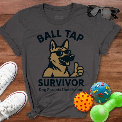 Ball Tap Survivor Shirt - The Pawsitive Initiative