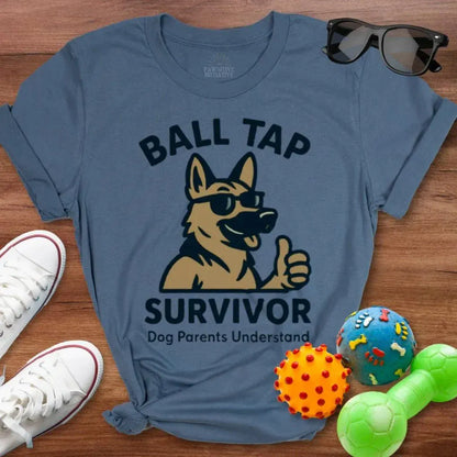 Ball Tap Survivor Shirt - The Pawsitive Initiative