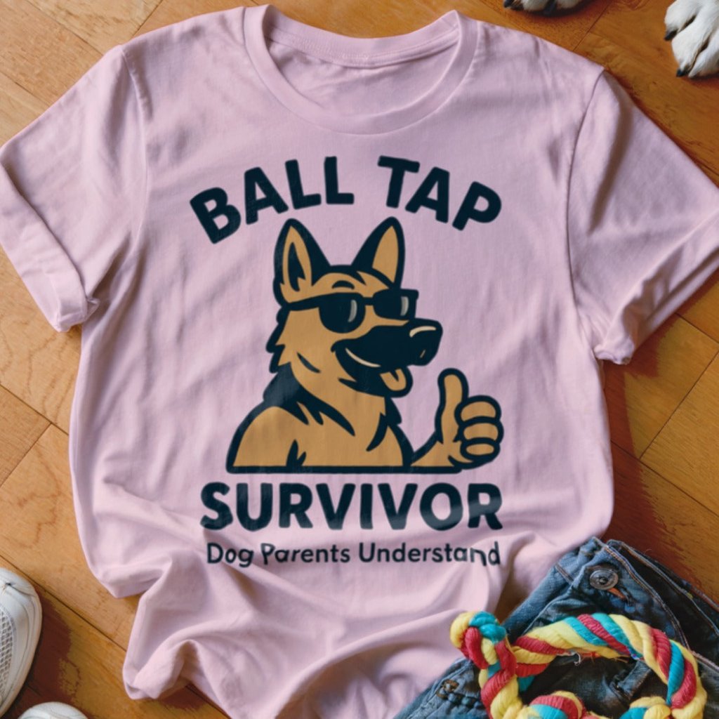 Ball Tap Survivor Shirt - The Pawsitive Initiative