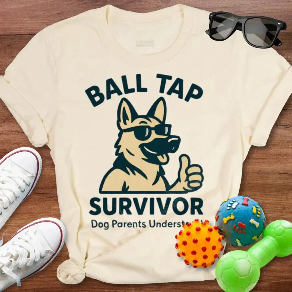 Ball Tap Survivor Shirt - The Pawsitive Initiative