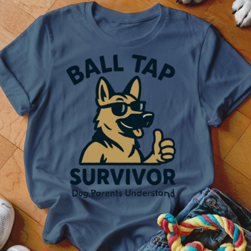 Ball Tap Survivor Shirt - The Pawsitive Initiative