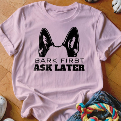 Bark First Shirt - The Pawsitive Initiative