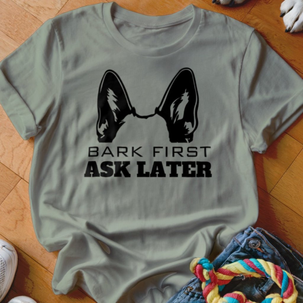 Bark First Shirt - The Pawsitive Initiative