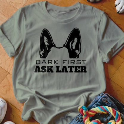 Bark First Shirt - The Pawsitive Initiative
