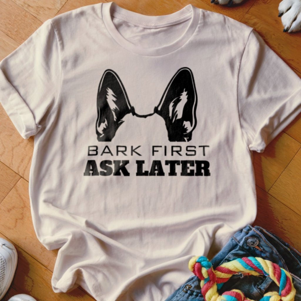 Bark First Shirt - The Pawsitive Initiative
