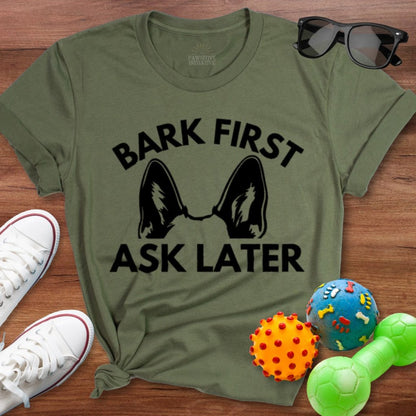 Bark First Shirt - The Pawsitive Initiative
