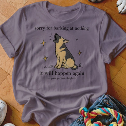 Barking at Nothing Shirt - The Pawsitive Initiative