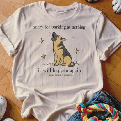 Barking at Nothing Shirt - The Pawsitive Initiative