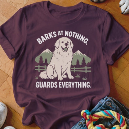 Barks at Nothing Shirt - The Pawsitive Initiative
