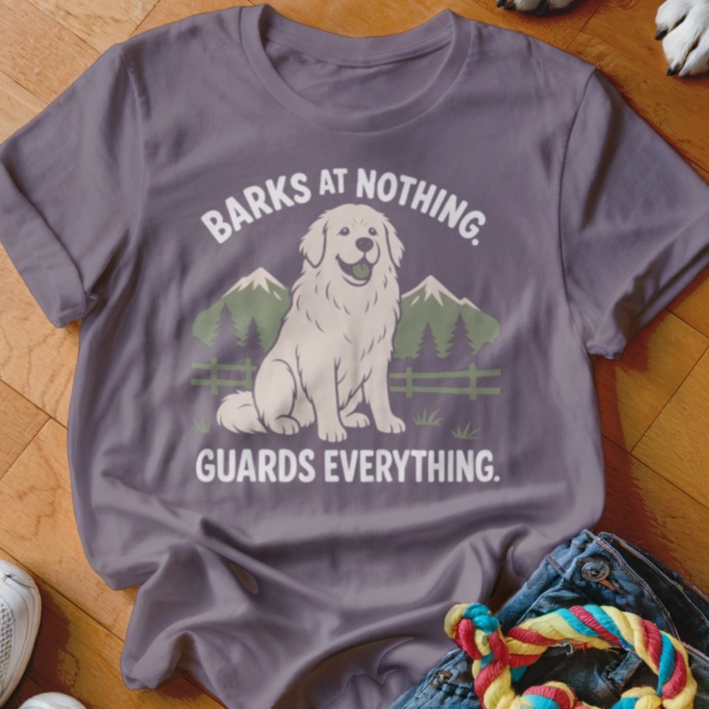 Barks at Nothing Shirt - The Pawsitive Initiative