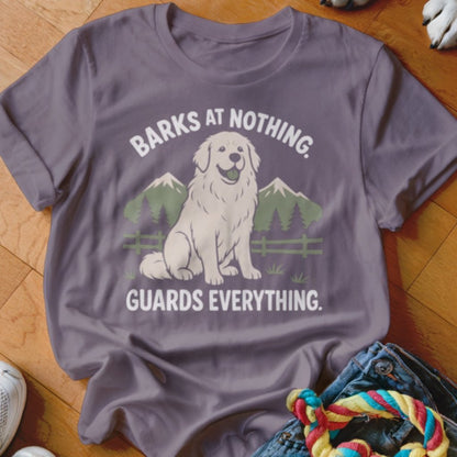 Barks at Nothing Shirt - The Pawsitive Initiative