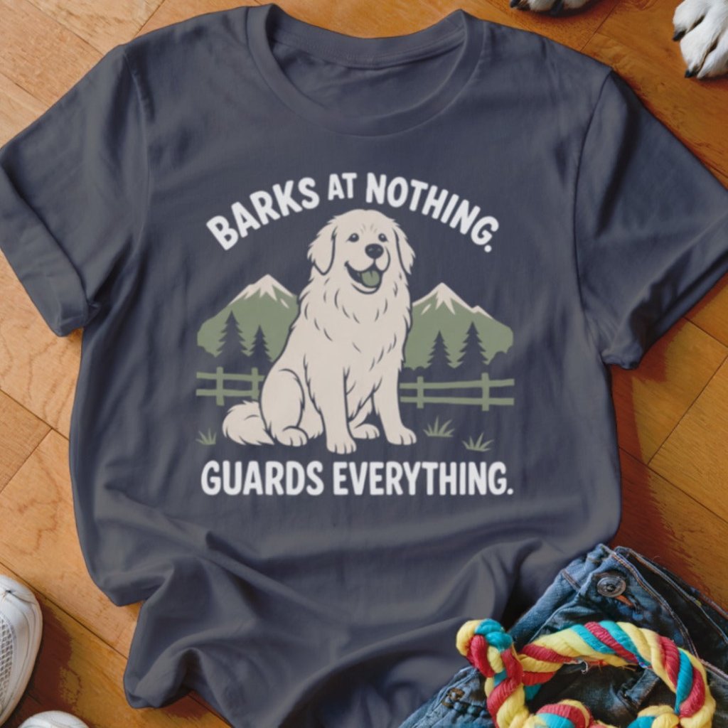 Barks at Nothing Shirt - The Pawsitive Initiative