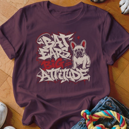Bat Ears Big Attitude Shirt - The Pawsitive Initiative