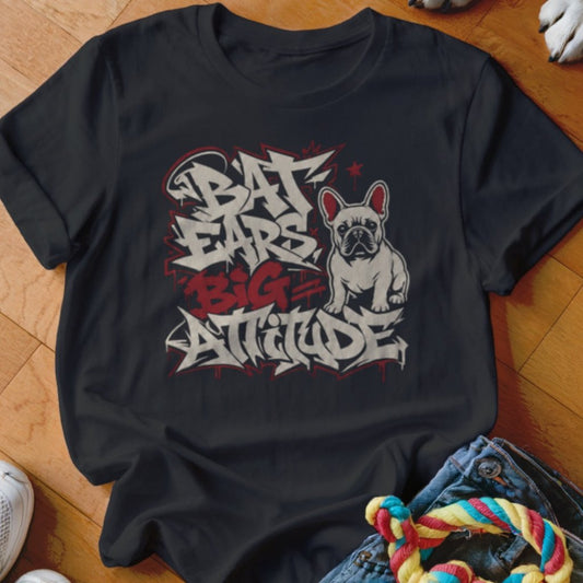 Bat Ears Big Attitude Shirt - The Pawsitive Initiative