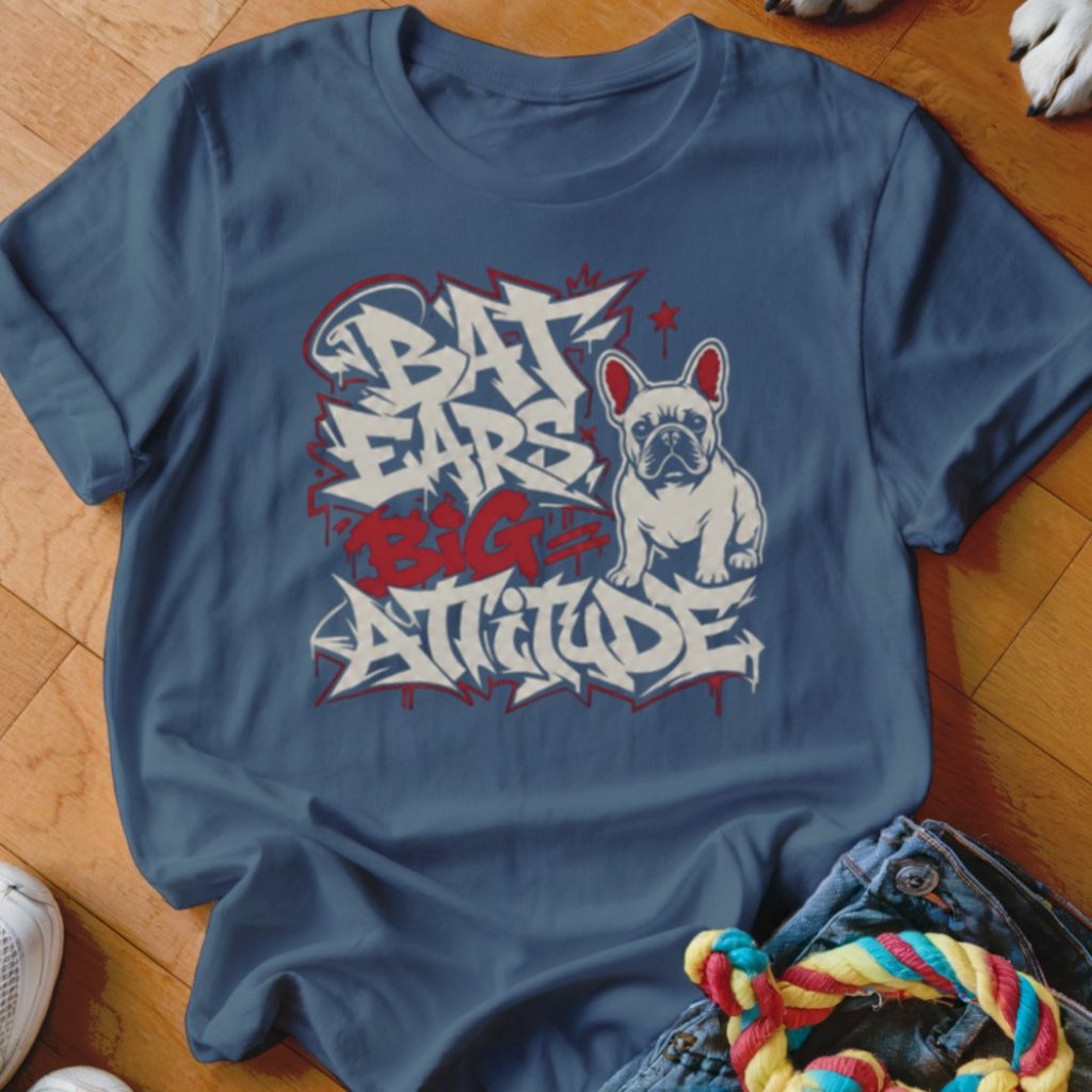 Bat Ears Big Attitude Shirt - The Pawsitive Initiative