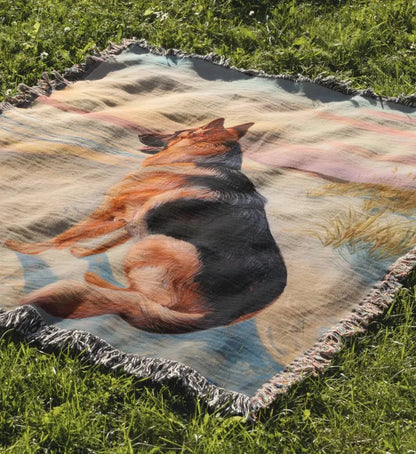 Beach Sunset Blanket - The Pawsitive Initiative