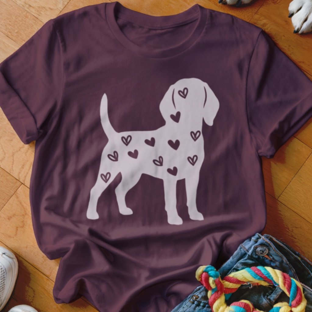 Beagle Hearts Shirt - The Pawsitive Initiative