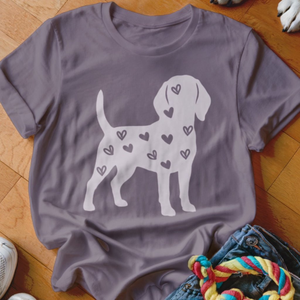 Beagle Hearts Shirt - The Pawsitive Initiative