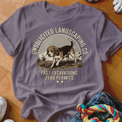 Beagle Unsolicited Landscaping Co Shirt - The Pawsitive Initiative