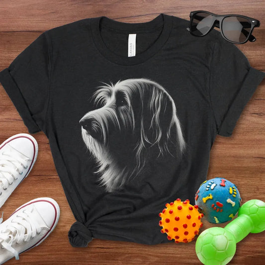 Bearded Collie Silhouette Shirt - The Pawsitive Initiative