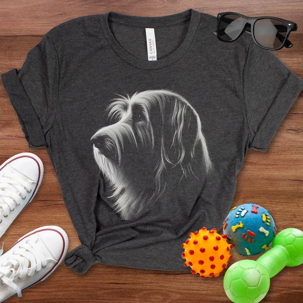 Bearded Collie Silhouette Shirt - The Pawsitive Initiative