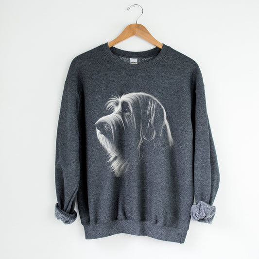 Bearded Collie Silhouette Sweatshirt - The Pawsitive Initiative