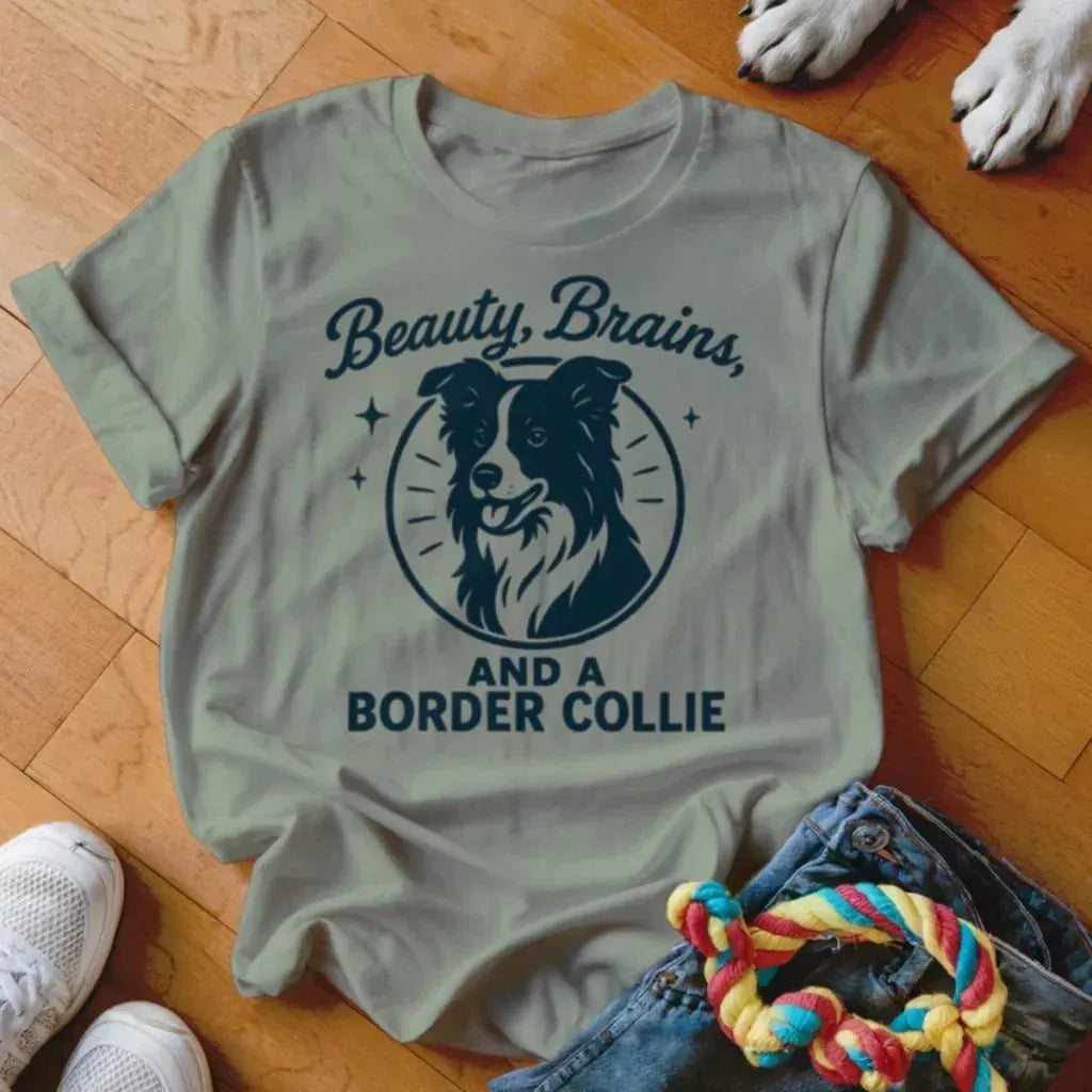 Beauty and Brains Shirt - The Pawsitive Initiative