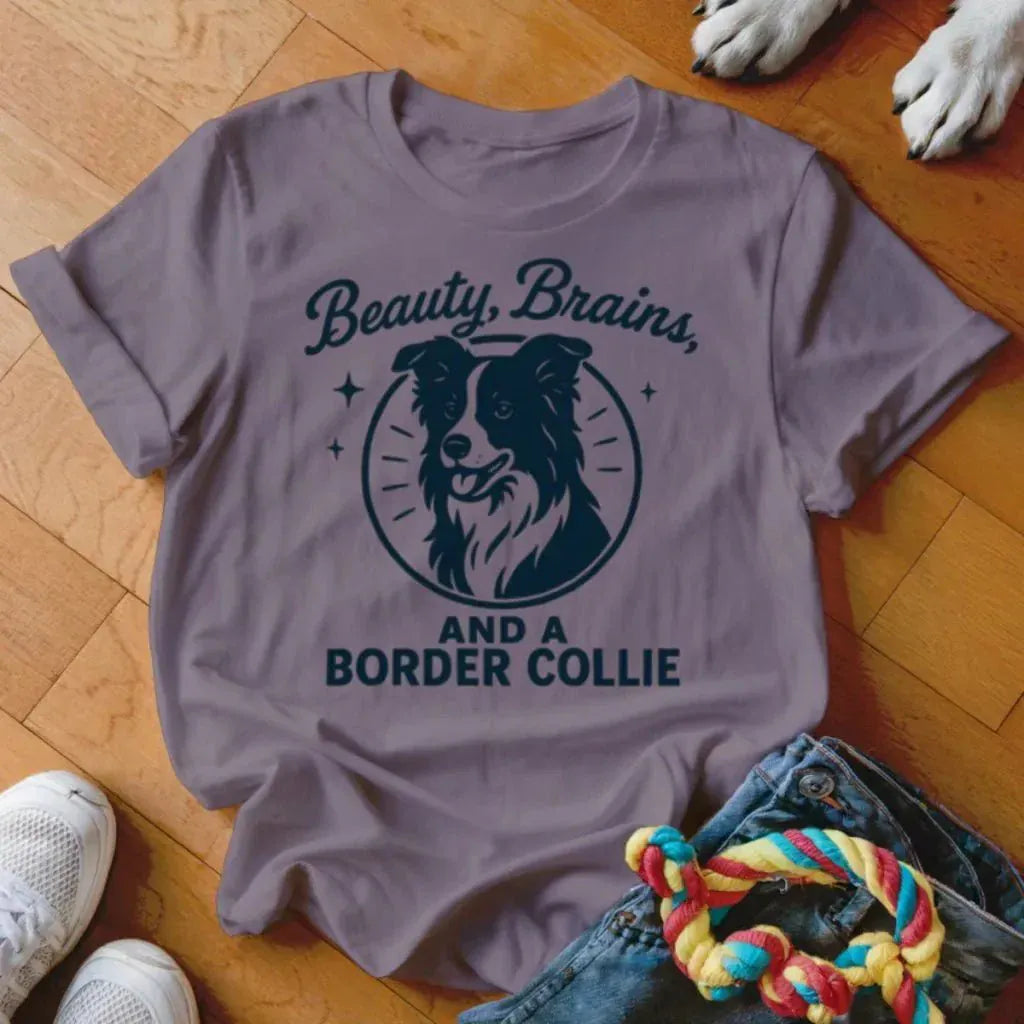 Beauty and Brains Shirt - The Pawsitive Initiative