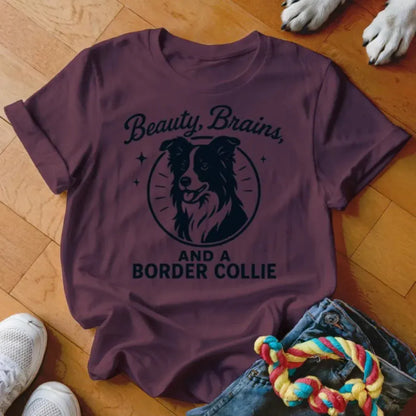 Beauty and Brains Shirt - The Pawsitive Initiative