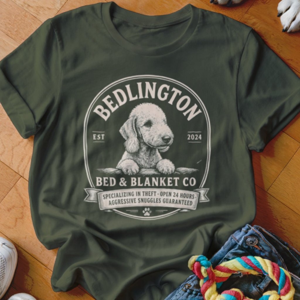 Bedlington Bed & Blanket Co Shirt - The Pawsitive Initiative