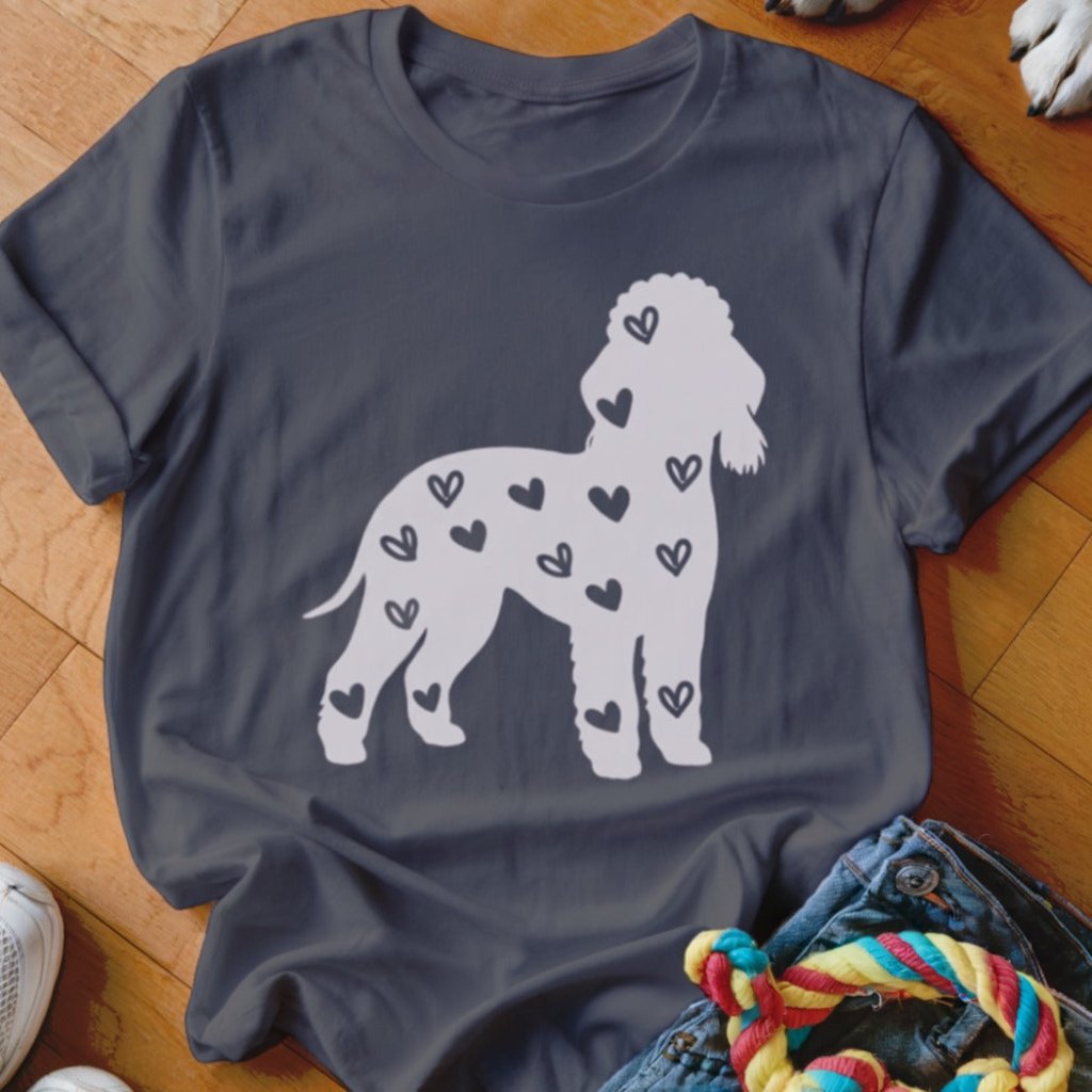 Bedlington Terrier Hearts Shirt - The Pawsitive Initiative