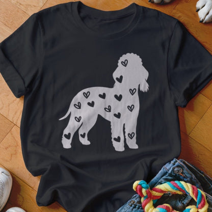 Bedlington Terrier Hearts Shirt - The Pawsitive Initiative