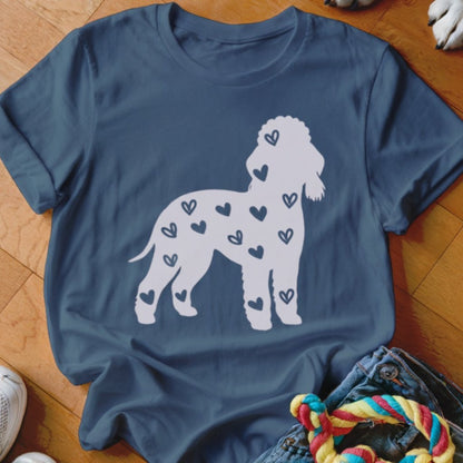 Bedlington Terrier Hearts Shirt - The Pawsitive Initiative
