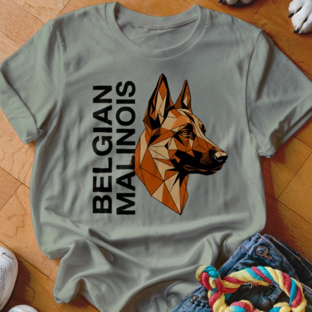 Belgian Geometric Shirt - The Pawsitive Initiative