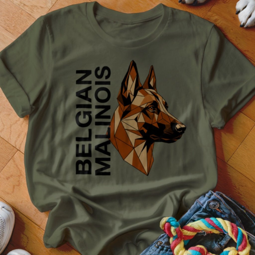Belgian Geometric Shirt - The Pawsitive Initiative