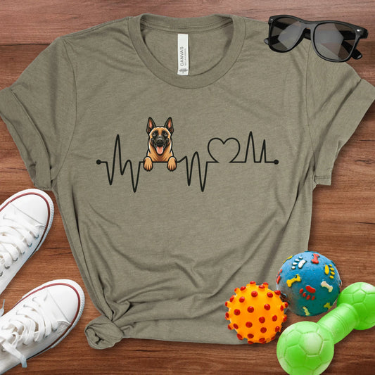 Belgian Heartbeat Shirt - The Pawsitive Initiative