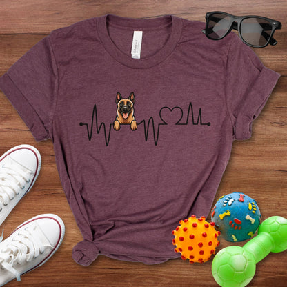 Belgian Heartbeat Shirt - The Pawsitive Initiative