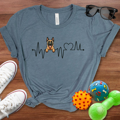 Belgian Heartbeat Shirt - The Pawsitive Initiative