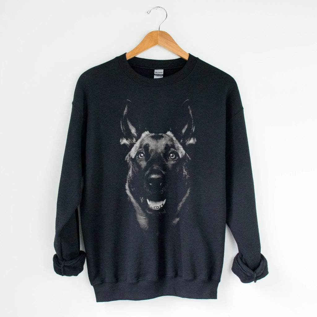 Belgian Malinois Silhouette Sweatshirt - The Pawsitive Initiative