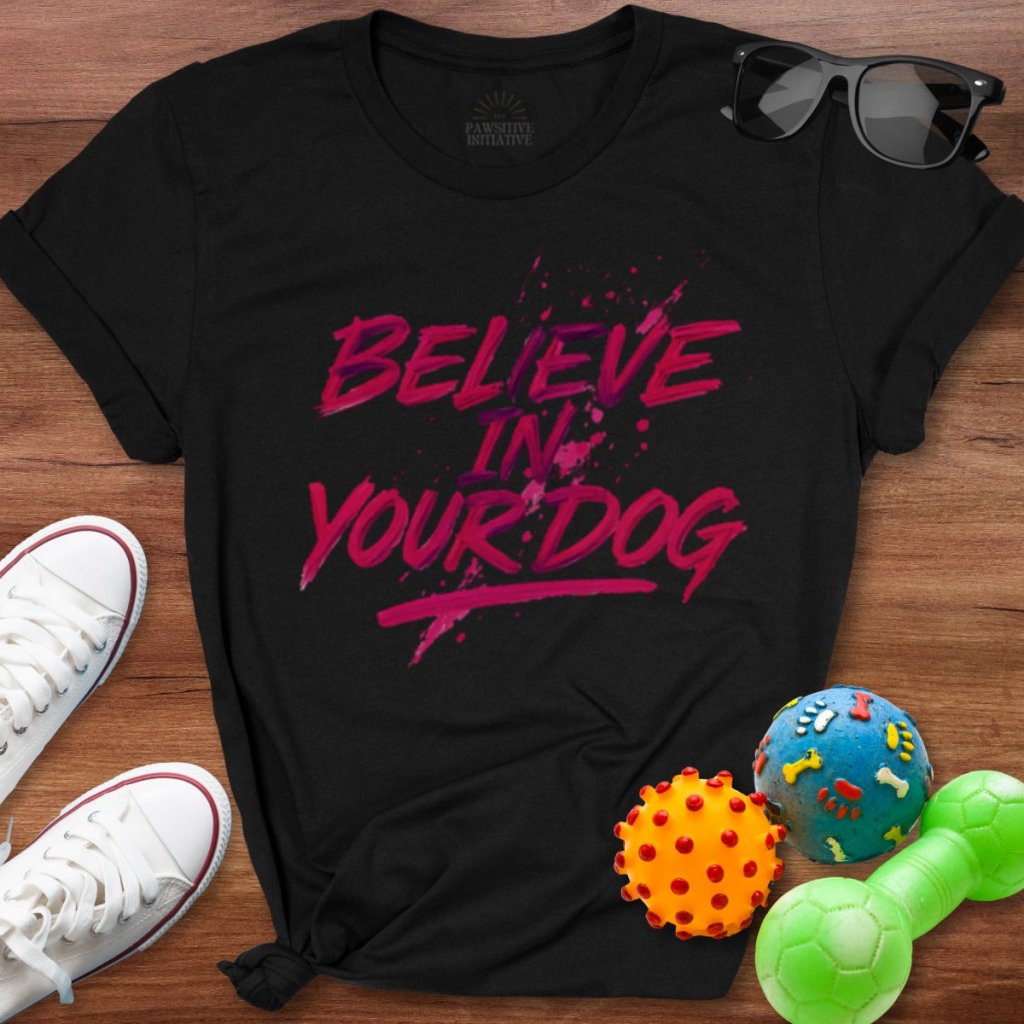 Believe In Your Dog Shirt - The Pawsitive Initiative